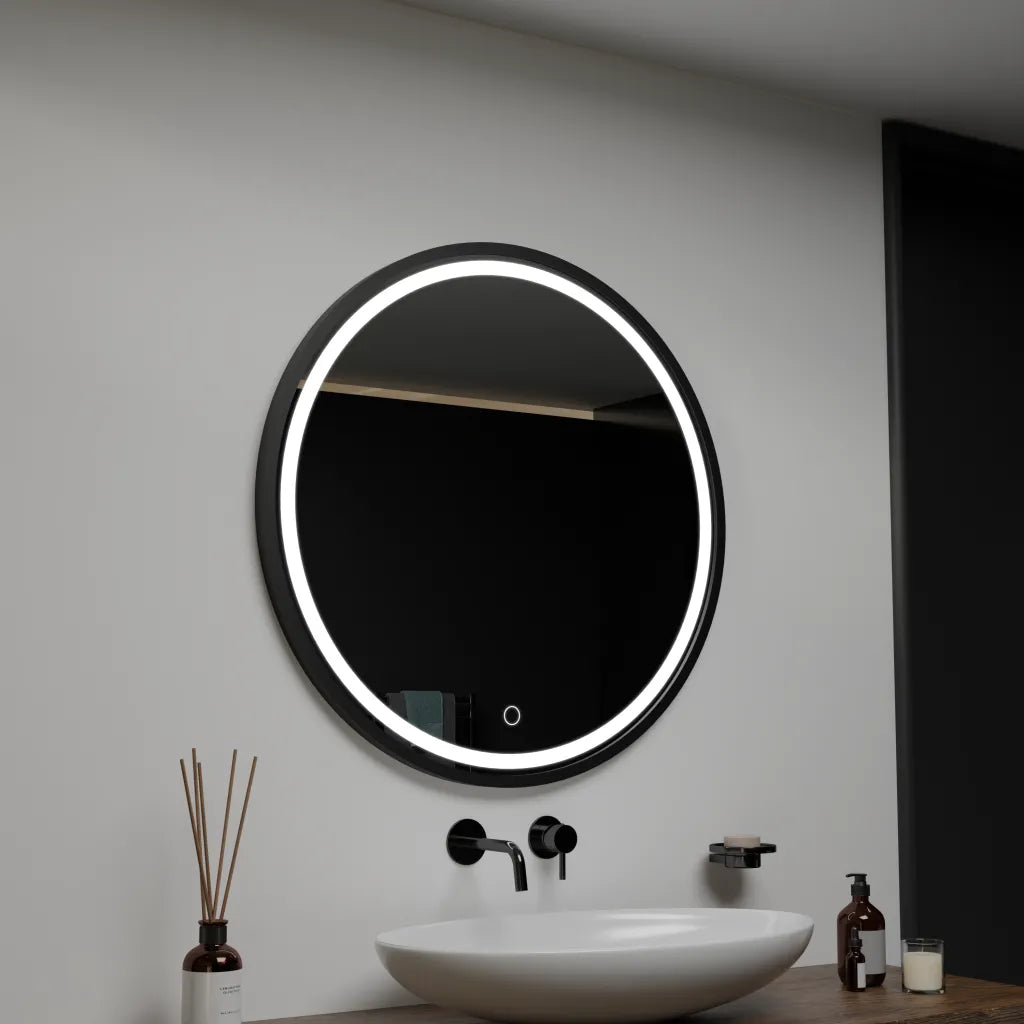 Kulaté LED zrcadlo 80cm Piazza Basic Touch Mirrors Korman C Výchozí název Alessandro Design
