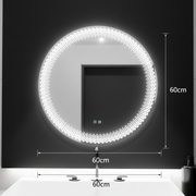 LED kulaté zrcadlo 60cm, Stellaire Touch, Demister System, Stmívatelné