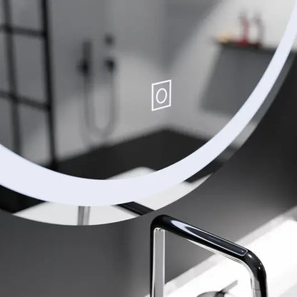 Kulaté LED zrcadlo, 50cm, Basic Touch Mirrors Korman C Výchozí název Alessandro Design