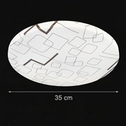 Plafonieră LED 35 cm, 31W, 3000K / 4000K / 6000K, Alb, Metal si Acril Plafoniere LED Default Title Alessandro Design