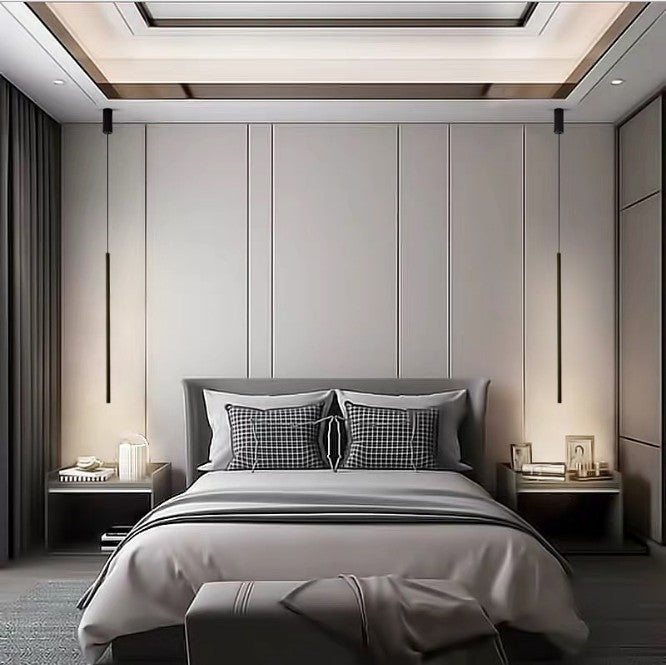 Přívěsek Pluto, 17W, studené/teplé/neutrální světlo, černé Moderní lustry Výchozí název Alessandro Design
