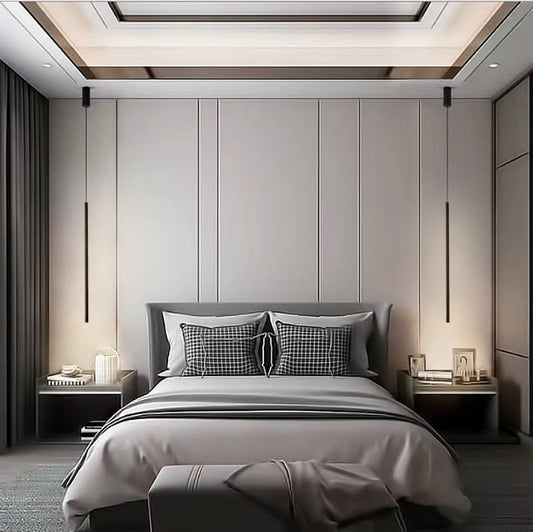 Přívěsek Pluto, 17W, studené/teplé/neutrální světlo, černé Moderní lustry Výchozí název Alessandro Design