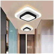 KHAI 20W LED stropní svítidlo, studené/teplé/neutrální světlo, černá bílá