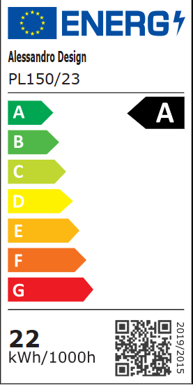 Hexagon LED stropní svítidlo 23 cm, 22W, 3000K / 4000K / 6000K, bílé, kovové a akrylové LED stropní svítidlo Výchozí název Alessandro Design