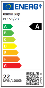Plafonieră LED Floare 23 cm, 22W, 3000K / 4000K / 6000K, Alb, Metal si Acril Plafoniere LED Default Title Alessandro Design