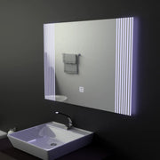 Obdélníkové LED zrcadlo, 80x60cm, Infinity Frame Basic Touch 1005S-20A Výchozí název Alessandro Design