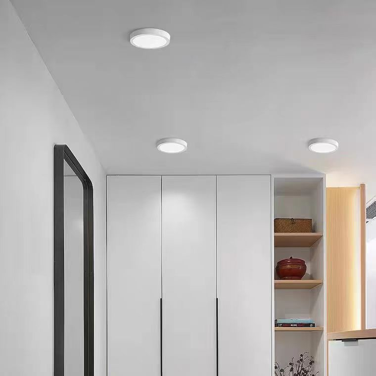 Kulaté LED stropní svítidlo, 31W, 22cm, 6000K, bílý kov – studené světlo LED stropní svítidlo Výchozí název Alessandro Design