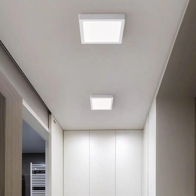 LED čtvercové stropní svítidlo, 36W, 22x22cm, studené světlo, 6000K, bílá LED stropní svítidla Výchozí název Alessandro Design
