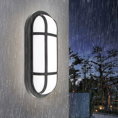 Venkovní nástěnné LED svítidlo AX321/218BK, 24W, IP65, bílá a černá