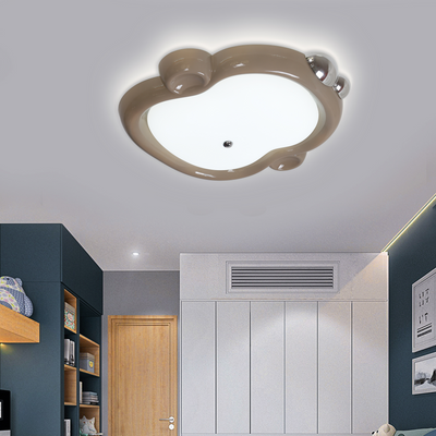 LED lustr 8056BN, 57W, Hnědý akryl, Světlo 3000K/4000K/6000K
