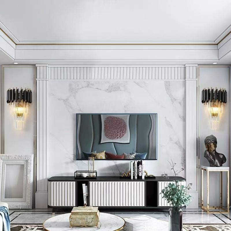 Křišťálové lustrové světlo VERSAILLES Piccolo, 2xE14, černá vnitřní nástěnná svítidla Výchozí název Alessandro Design