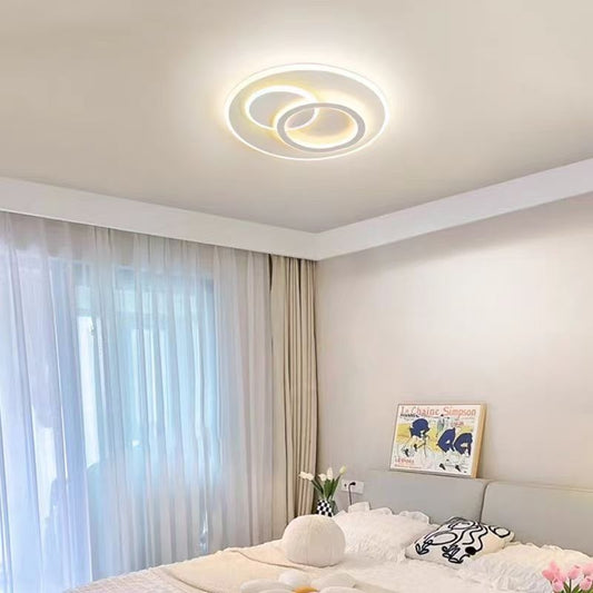 LED lustr s dálkovým ovládáním NOLUX 34W, kulatý, studené/teplé/neutrální světlo, stmívatelné, bílé LED lustry s dálkovým ovládáním Výchozí název Alessandro Design