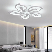 LED lustr s dálkovým ovládáním JASMINE 66W, 5 okvětních lístků, studené/teplé/neutrální světlo, stmívatelné, bílý LED lustr s dálkovým ovládáním Výchozí název Alessandro Design