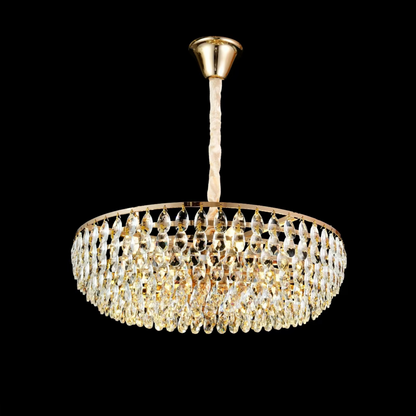 Candelabru Cristal CC1677/400GD, 4xE14, Auriu Lucios, Inaltime Reglabila, Metal si Cristal Candelabre Cristal Default Title Alessandro Design