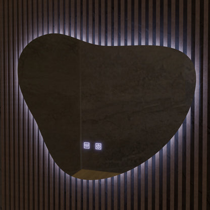 Zrcadlo LED Touch Avonita Demist System 87X70cm, E83S/87X70 Zrcadla Korman E Výchozí název Alessandro Design