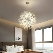Schönbrunn křišťálový lustr, 9x G9, průměr 50 cm, lesklý chrom, nastavitelná výška Moderní lustry Výchozí název Alessandro Design