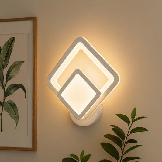 Shani LED nástěnné svítidlo, 23W, bílé, studené/teplé/neutrální světlo Vnitřní nástěnná svítidla Výchozí název Alessandro Design