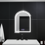 Obloukové LED zrcadlo 60x80cm, Arco Touch, Demister System, Stmívatelná zrcátka Korman E Výchozí název Alessandro Design