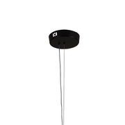 Lustra LED Suspendata cu Telecomanda 77W, LM510/5BK, Inaltime Reglabila, Lumina Calda/Rece/Neutra 3000K/4000K/6000K, Alb, Metal Lustre LED cu Telecomanda Default Title Alessandro Design