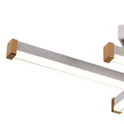 Lustra LED cu Telecomanda AXIAL, 54W, 4 Elemente, Lumina Rece/Clada/Neutra, Dimabila, Alb Lustre LED cu Telecomanda Default Title Alessandro Design