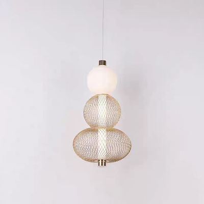 Závěsný LED lustr LM550/3GD, 12W, Světlo 3000/4000/6000K, Zlato