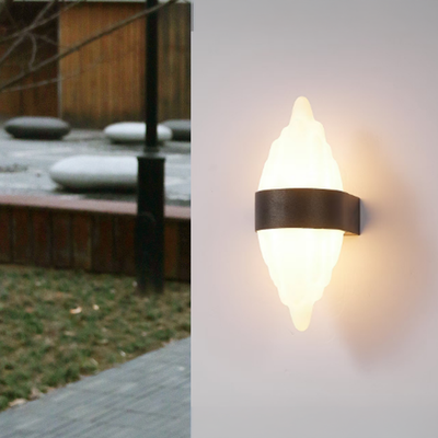 Venkovní nástěnné LED svítidlo ICEBERG 10W Metal IP65 Black