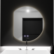 Semiluna LED Mirror 54x60, Arcana Touch, Demister System, Stmívatelná zrcátka Korman E Výchozí název Alessandro Design