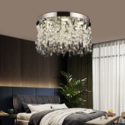 Candelabru LED Cristal LLC212/550BU Rotund, 29W, Lumina Rece/Calda/Neutra, Cristale, Crom Lucios Candelabre Cristal Default Title Alessandro Design