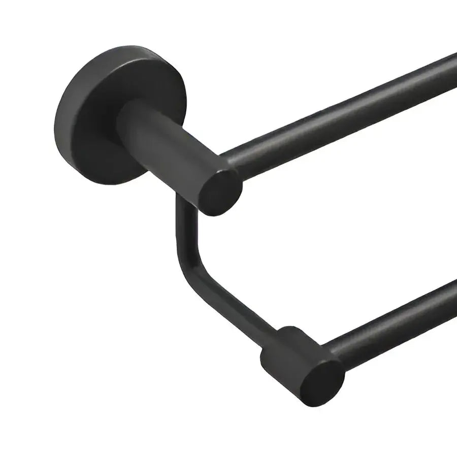 Dvojitý držák na ručník Black GJ/203B držák na ručník Výchozí název Alessandro Design