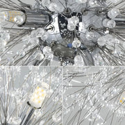 Schönbrunn křišťálový lustr, 12x G9, průměr 60 cm, lesklý chrom, nastavitelná výška Moderní lustry Výchozí název Alessandro Design
