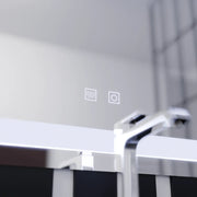 Zrcadlo LED Touch Finater 12W Demister System 60x45cm Zrcadla Korman E Výchozí název Alessandro Design