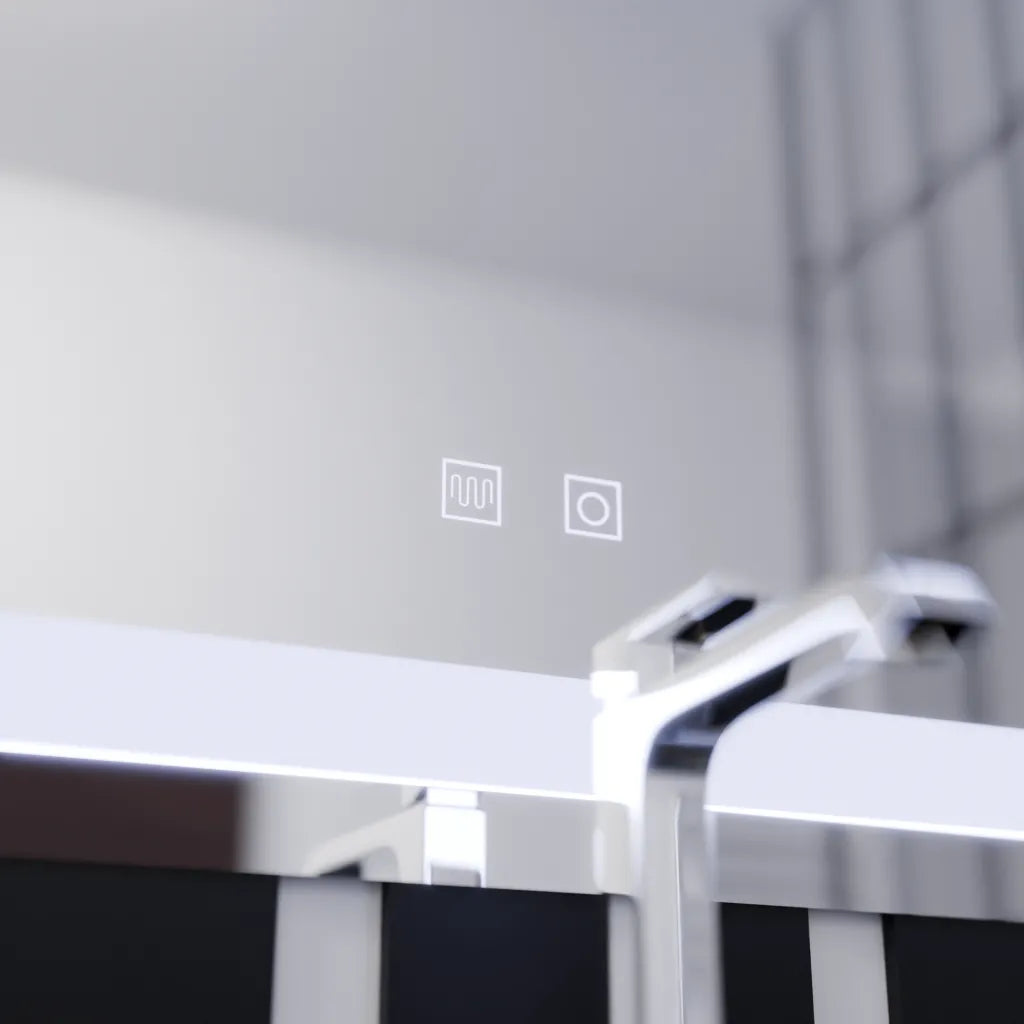 Zrcadlo LED Touch Finater 12W Demister System 60x45cm Zrcadla Korman E Výchozí název Alessandro Design
