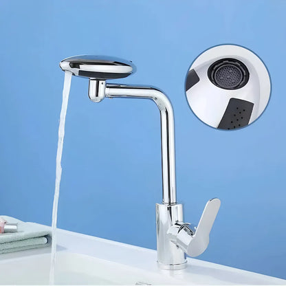 Umyvadlová baterie Keramická kartuše Rotační výtok Lesklý chrom Zahrnuté přípojky EC02 Koupelnové baterie Výchozí název Alessandro Design