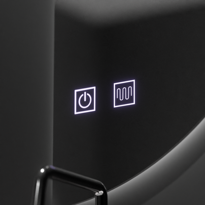 Oglinda LED Semiluna FELHOLD, 160x80cm, Sistem Touch, Lumina Rece 6000K, Dimabila