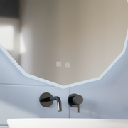 LED kulaté zrcadlo, 80 cm, VIVO Touch, Demister System, stmívatelná zrcátka Korman E Výchozí název Alessandro Design