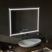 Obdélníkové LED zrcadlo, 80x60cm, VillayTouch Marcello, Demisting System, Dimabila Mirrors Marcello Výchozí název Alessandro Design