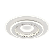 LED lustr DOLIANA 70W, průměr 50cm, studené/teplé/neutrální světlo, bílé LED lustry Výchozí název Alessandro Design