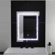 Obdélníkové LED zrcadlo, 60x80cm, Deco Frame Základní dotyková zrcadla Korman C Výchozí název Alessandro Design