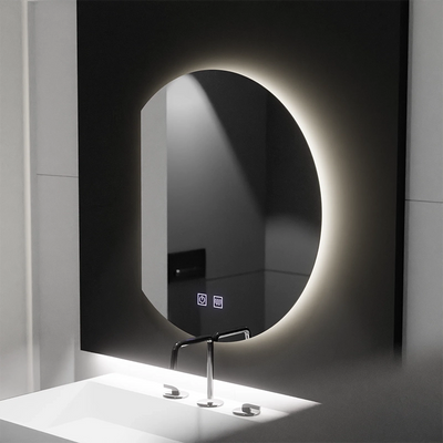 Semiluna LED zrcadlo 54x60, Arcana Touch, Demister System, Stmívatelné