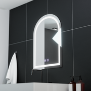 Obloukové LED zrcadlo 60x80cm, Arco Touch, Demister System, Stmívatelná zrcátka Korman E Výchozí název Alessandro Design