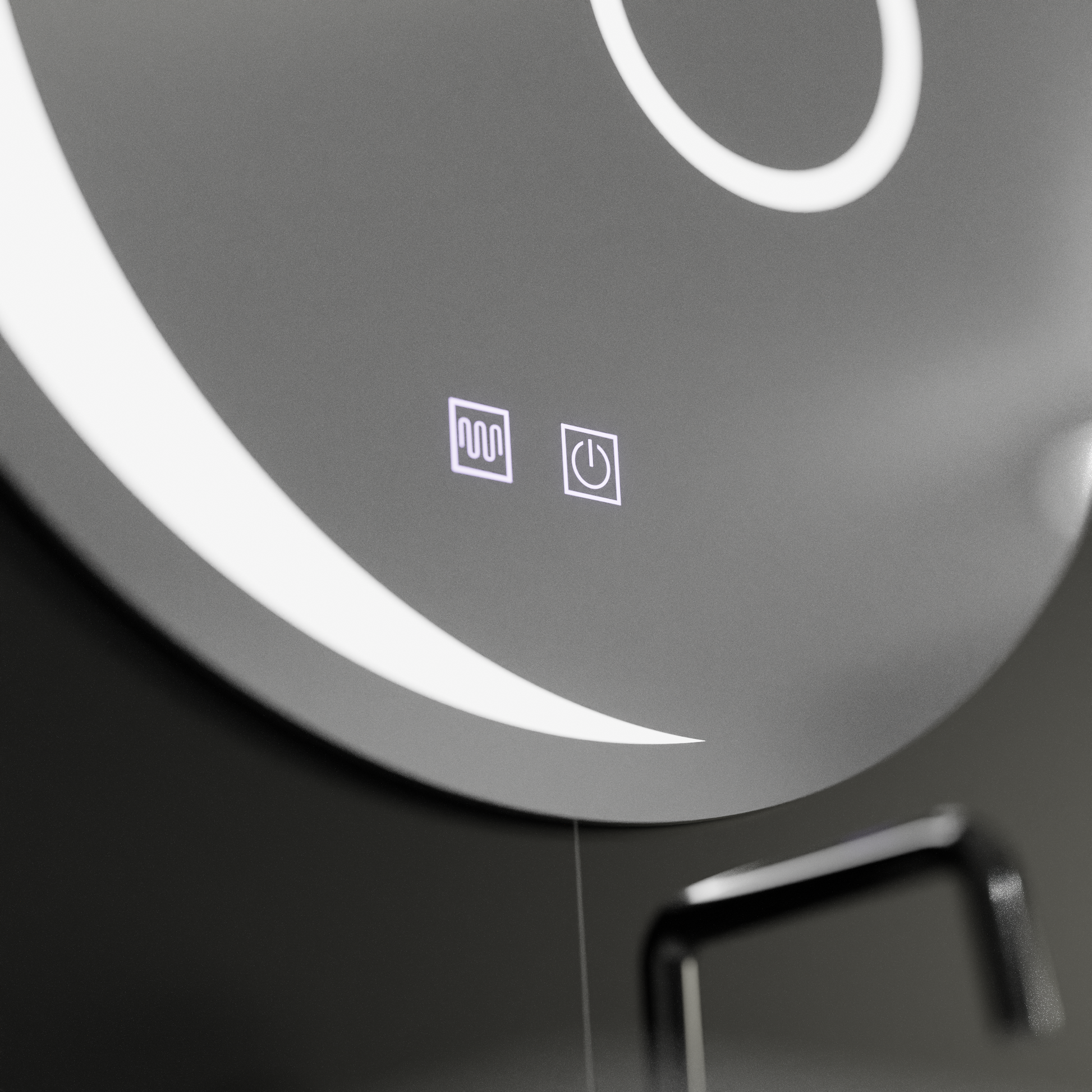 LED kulaté zrcadlo, 60 cm, Orbis Touch, Demister System, stmívatelná zrcátka Korman E Výchozí název Alessandro Design