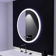 LED kulaté zrcadlo 50cm Giulia Sensor MotionGlow Marcello Systém odmlžování Hodiny a teploměr Dimabila Zrcátka Marcello Výchozí název Alessandro Design