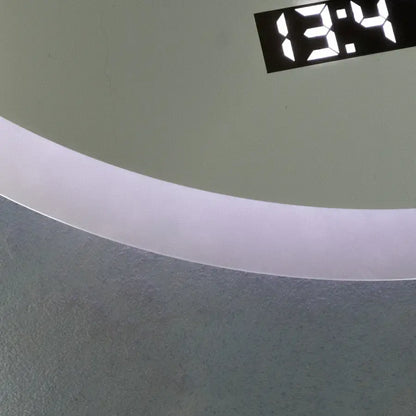 LED kulaté zrcadlo 50cm Giulia Sensor MotionGlow Marcello Systém odmlžování Hodiny a teploměr Dimabila Zrcátka Marcello Výchozí název Alessandro Design