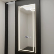 Obdélníkové LED zrcadlo, 60x150cm, Alessia Marcello Radarový senzor, Systém odmlžování, Hodiny & Teploměr, Dimabila, Toaletní Zrcadla Toaletní Zrcadla Výchozí název Alessandro Design