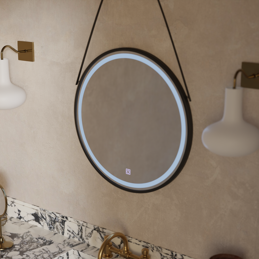 Kulaté LED zrcadlo, 60cm, Basic Touch Mirrors Korman C Výchozí název Alessandro Design