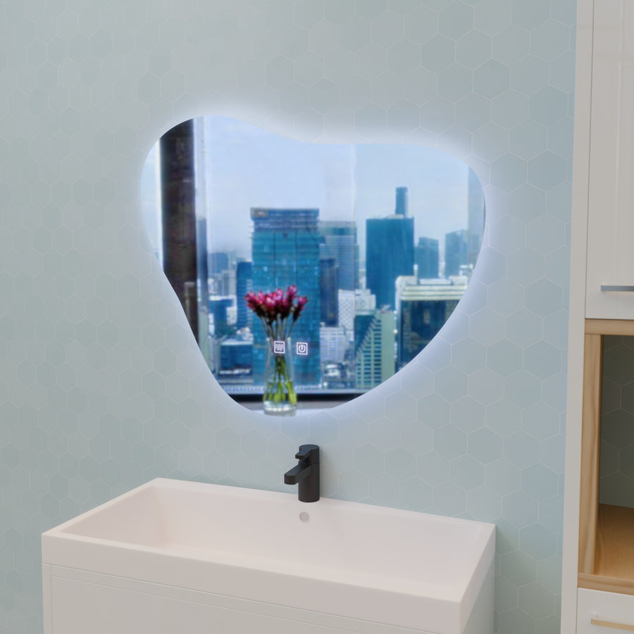 Zrcadlo LED Touch Avonita Demist System 87X70cm, E83S/87X70 Zrcadla Korman E Výchozí název Alessandro Design
