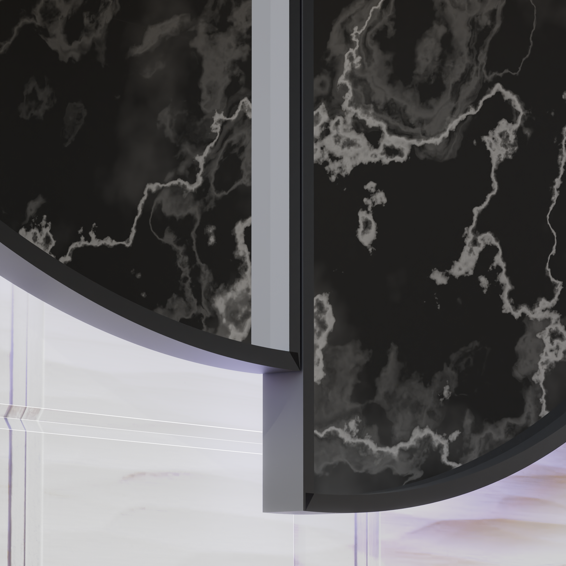 LED Touch Mariah Mirror Demist System 60X60cm Zrcadla Korman E Výchozí název Alessandro Design
