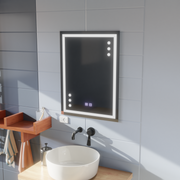 Zrcadlo LED Touch Infima Demist System 60X80cm Zrcadla Korman E Výchozí název Alessandro Design