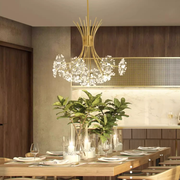 Petito Crystal Candelabra, 12XG4, Gold, Průměr 52cm Crystal Candelabra Výchozí název Alessandro Design