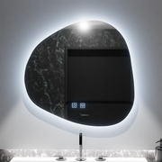 Bio LED zrcadlo 60x60cm, Duna Touch, Demister System, Stmívatelné